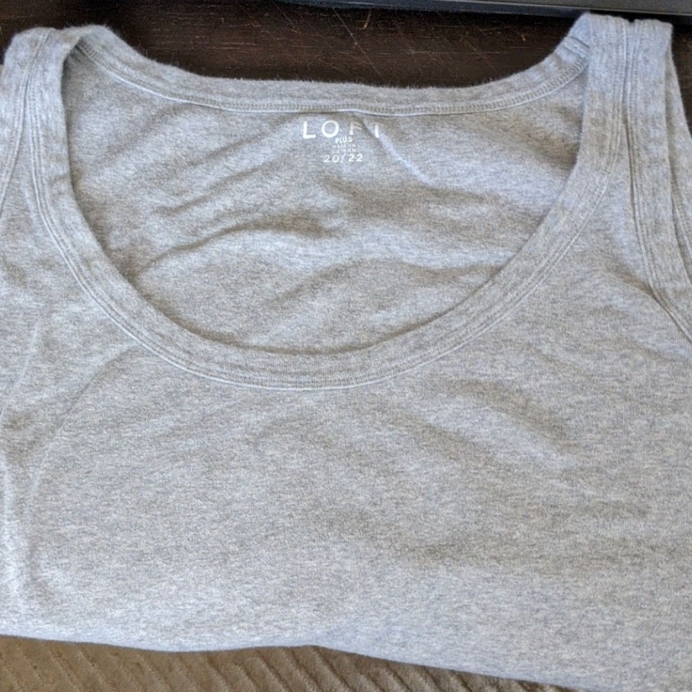 Lt Grey Loft Tank